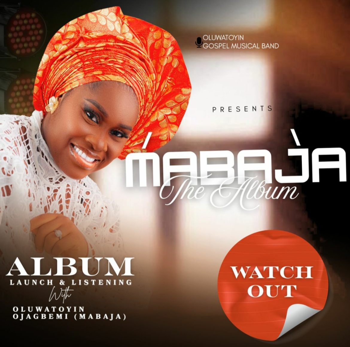 Mabaja Crooner Oluwatoyin Ojagbemi Announces Album Launch Date in November