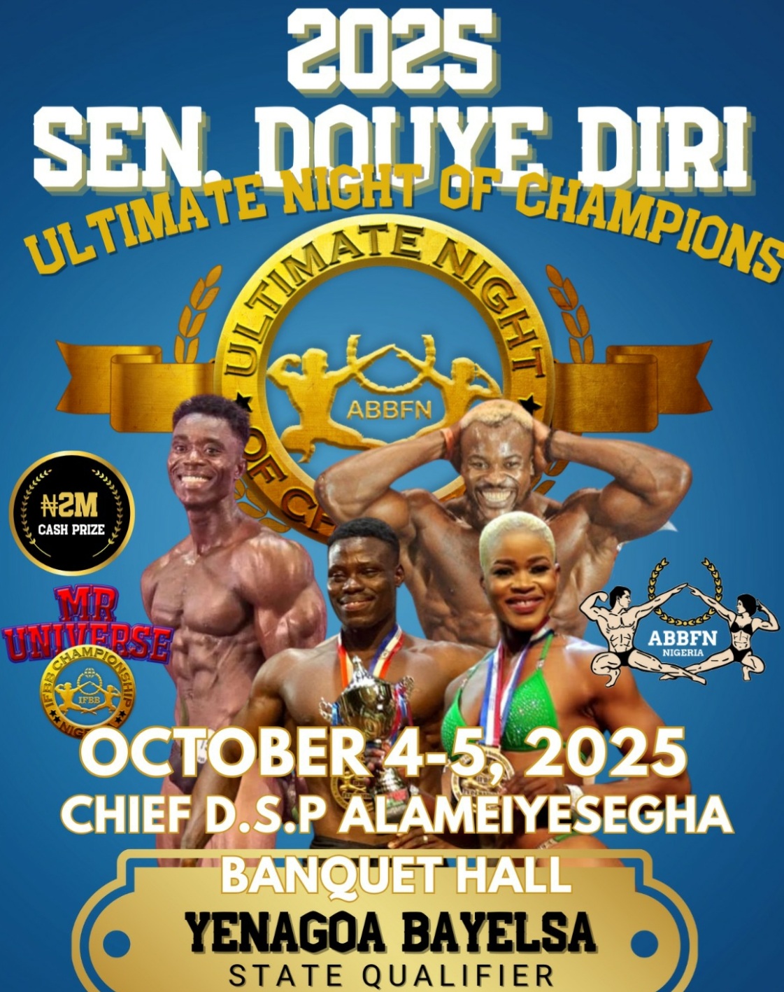 Bayelsa set to Host National Bodybuilding Championship in October