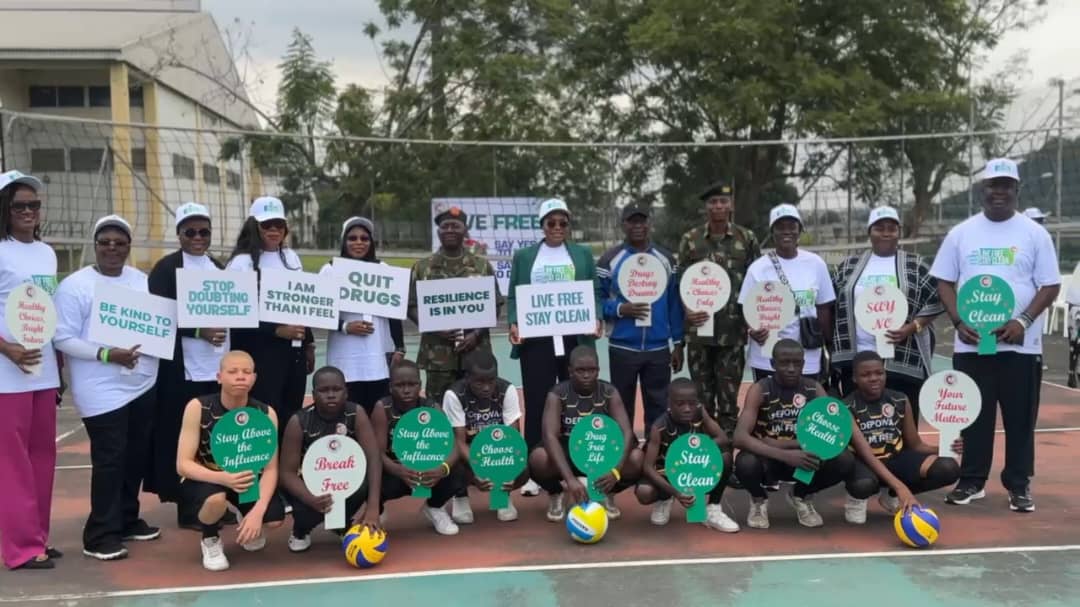 DEPOWA President champions drug-free campaign in schools through sports