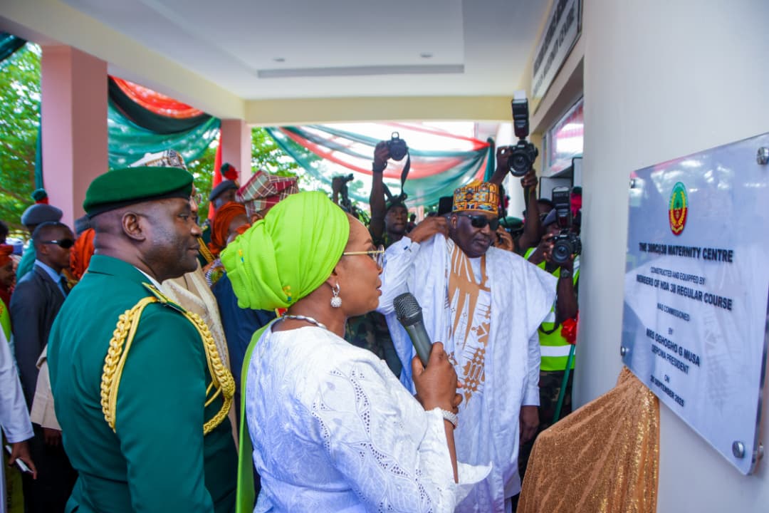 CDS’ wife inaugurates 38-bed maternity centre in Kaduna