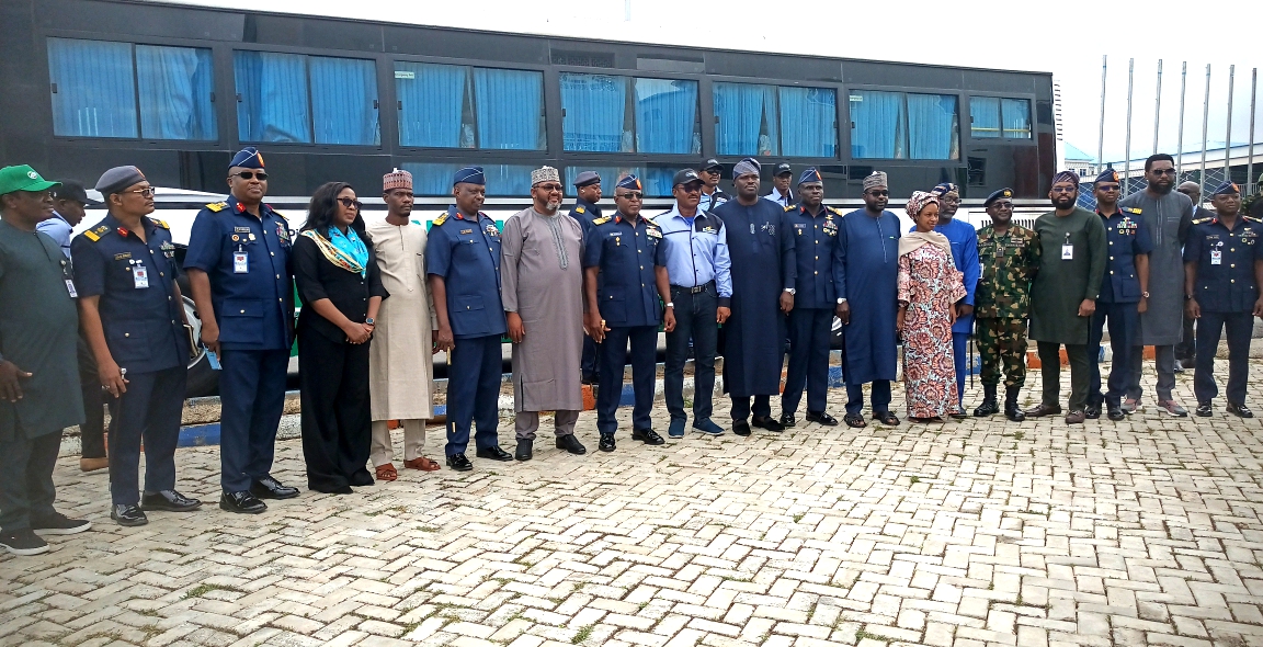 Air Force takes delivery of 3 CNG-Powered buses