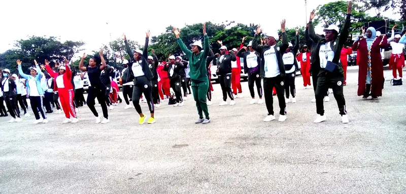 DEPOWA President tasks barracks women on keeping fit, living healthy