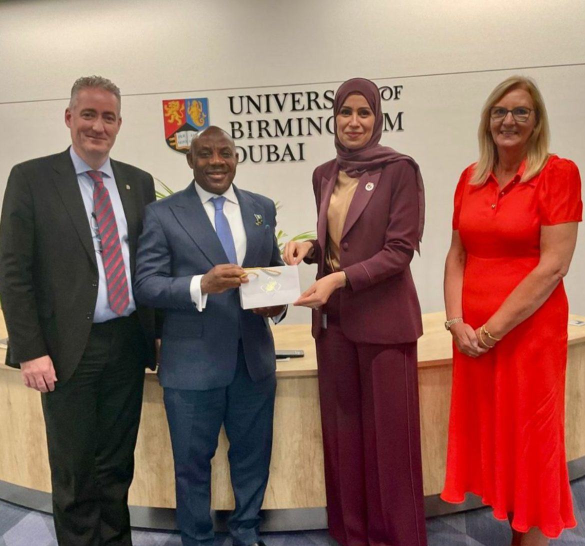 Alausa Visits University of Birmingham (UoB) Dubai Campus to advance plans of UoB Lagos
