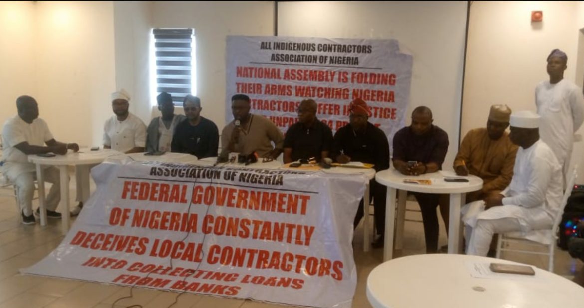 Indigenous Contractors to protest over FG’s non-payment of 2024 executed project