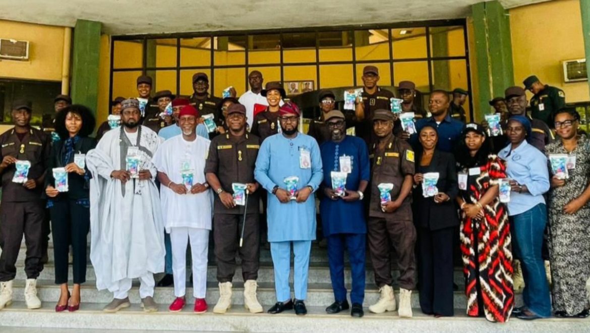 NMA & Diatom Impact/Platform Capital donated sanitary pads to female prison inmates