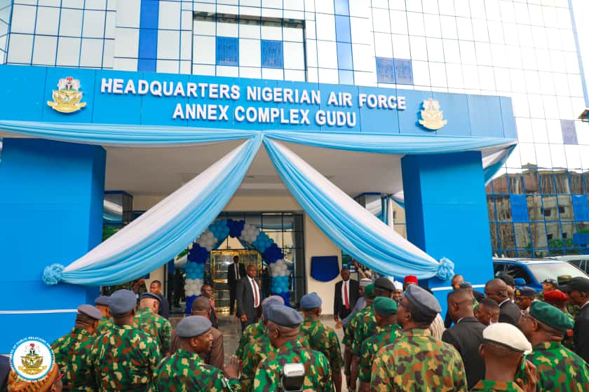 Badaru inaugurates NAF Headquarters Annex