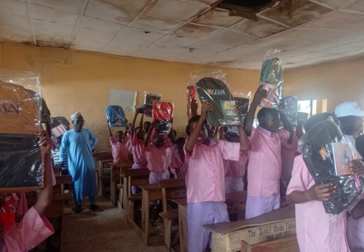 NGO empowers underprivileged pupils with learning materials