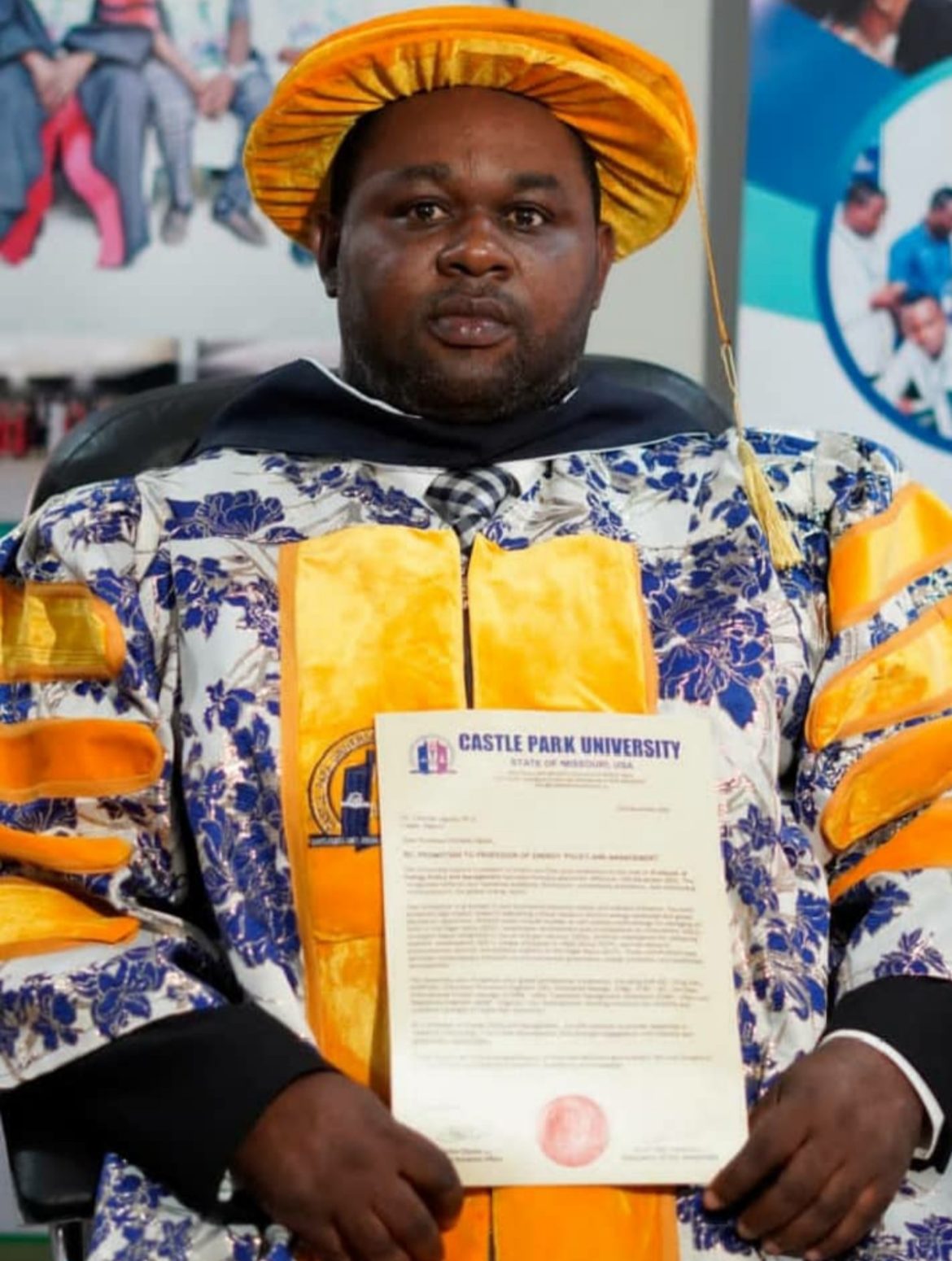 U.S. Varsity Elevates Chinedu Ogwus to Professor of Energy Policy and Management