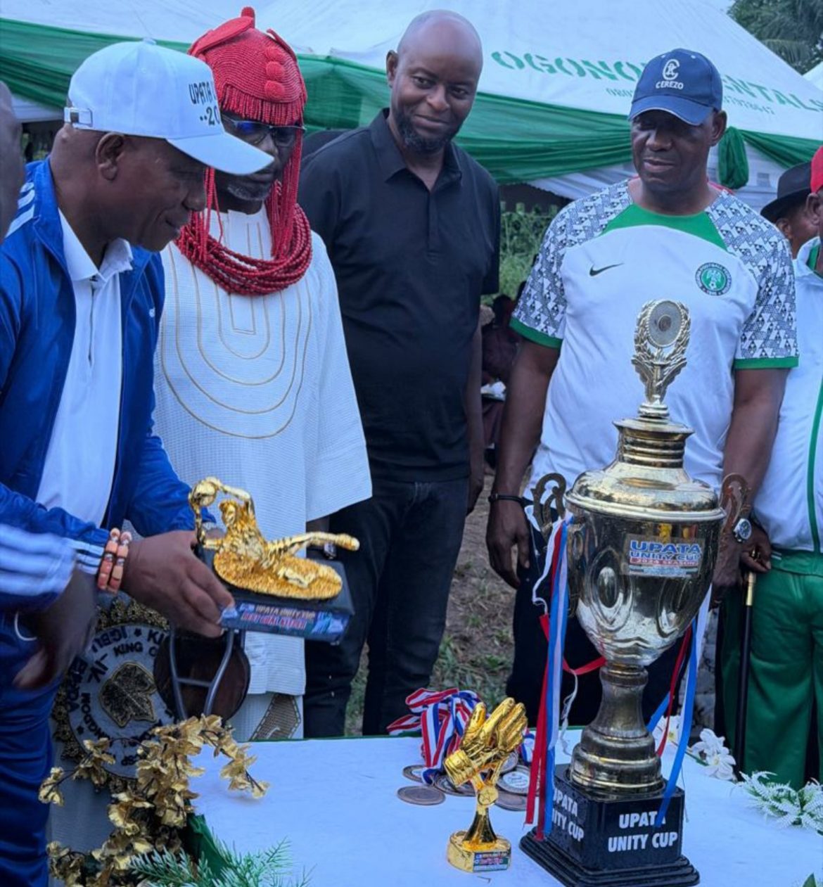 Eguavoen, Finidi, Ukpeni Rechard and Others Attend Upata Unity Cup Finale as Prof Ogwus Leads Sponsorship