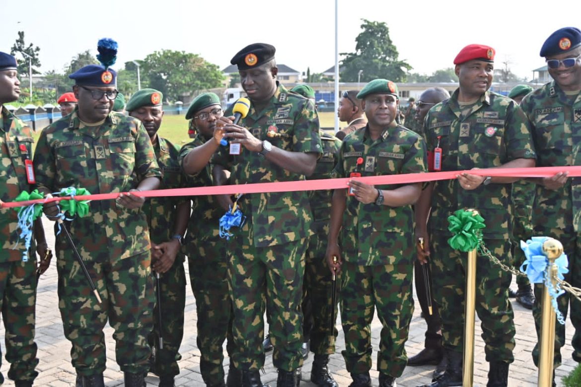 COAS inaugurates key infrastructure projects at Lagbaja Cantonment, Lagos