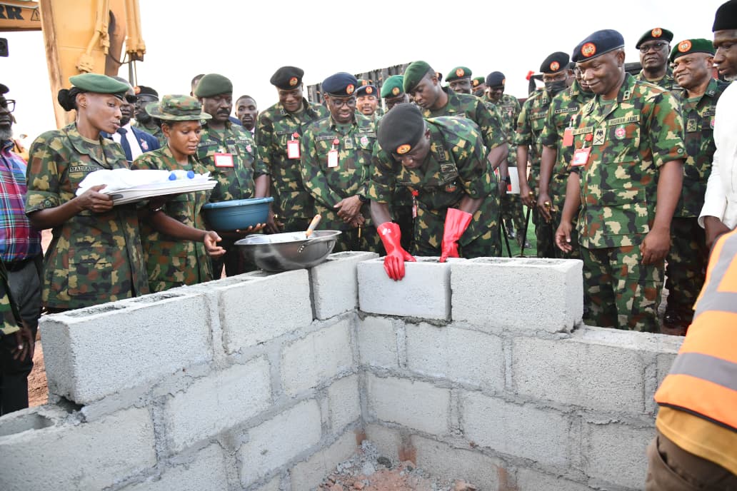 Army commences construction of accommodation for 1,800 personnel in Abuja