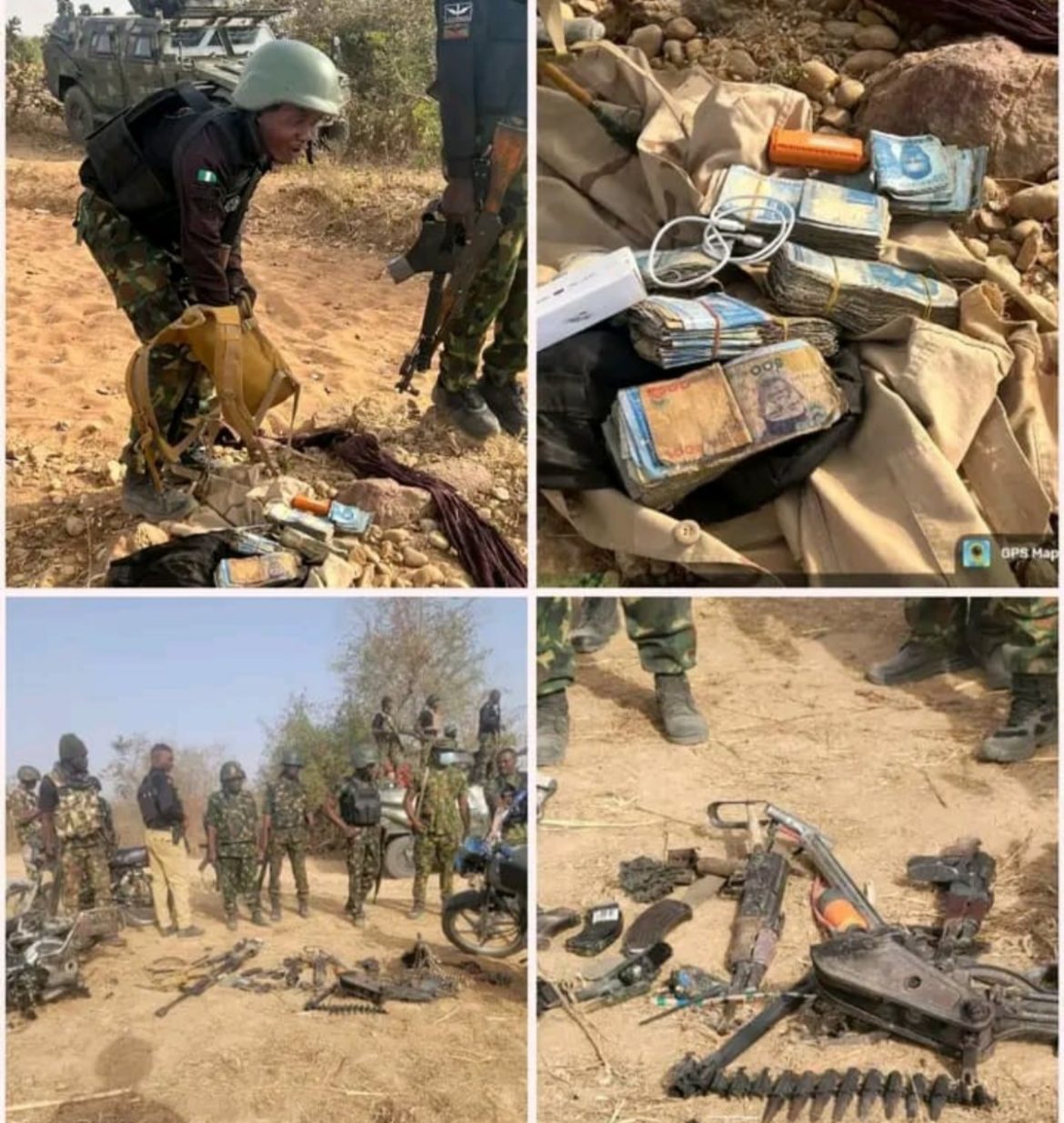 GOC’s Convoy Survives Ambush in Kebbi, 5 Terrorists Killed, Arms Recovered