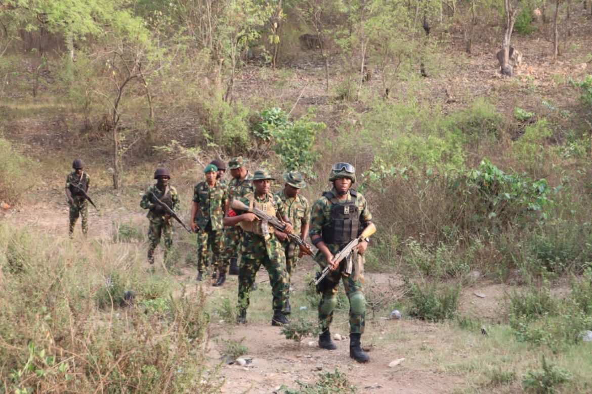 Troops smash kidnappers’ camps, apprehend 13 suspects in Edo
