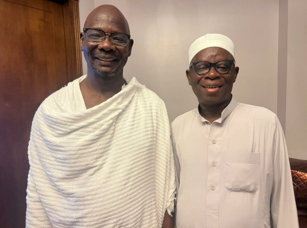 Gov. Sule, Balarabe, others in Saudi Arabia performing lesser hajj