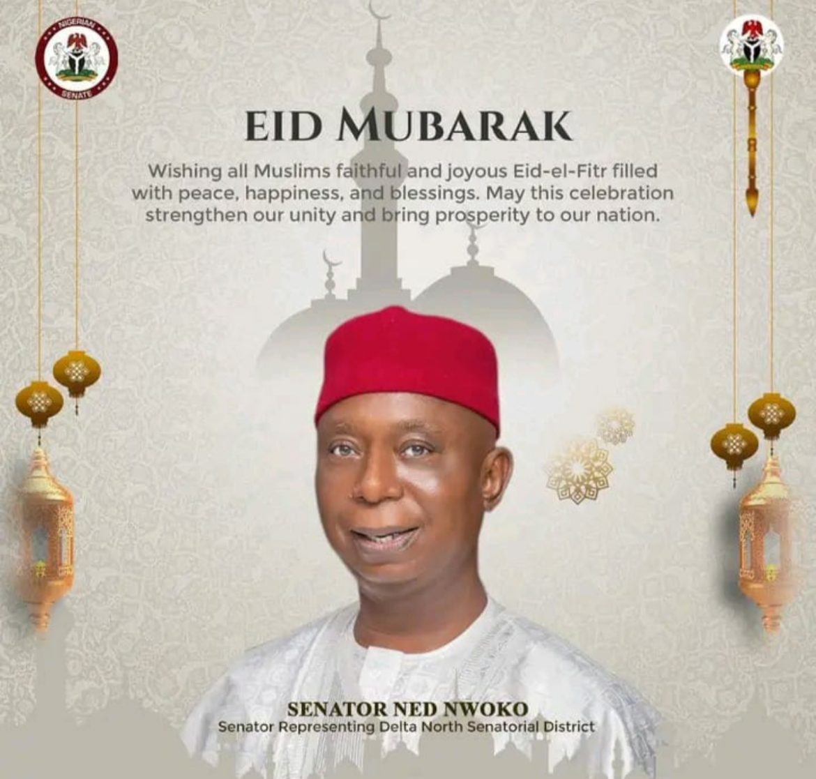 Eid-el-Fitr: Nwoko urges prayers for peace, security, development of Nigeria