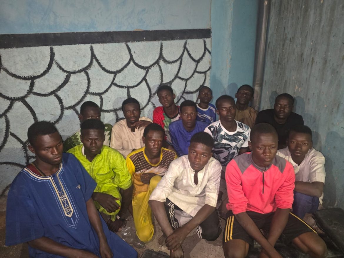 Troops apprehend 18 terrorist logistics suppliers in Borno