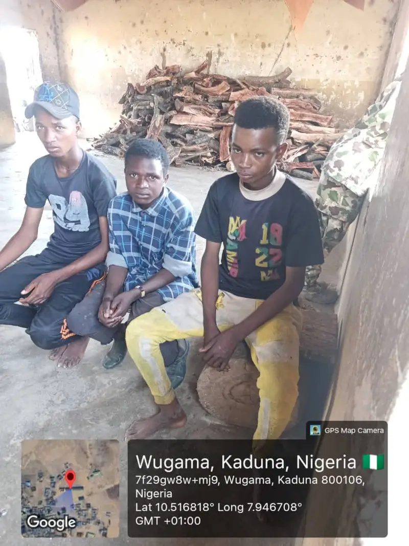 Troops rescue 3 kidnap victims in Kaduna community
