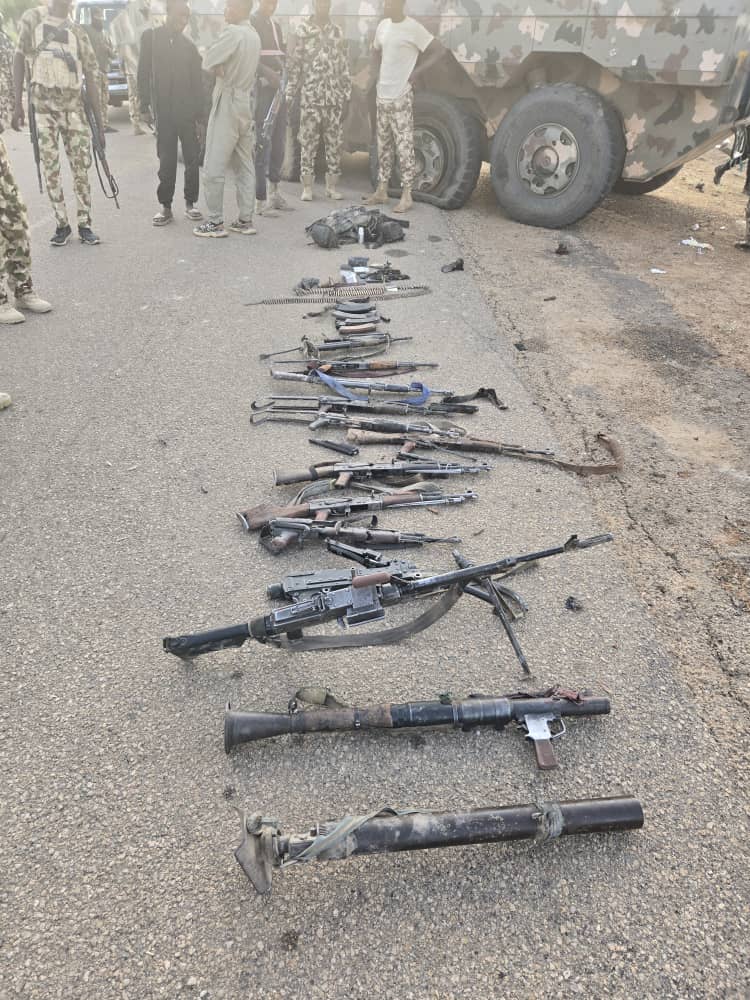 Troops neutralise 24 terrorists, rescue 9 victims in Borno