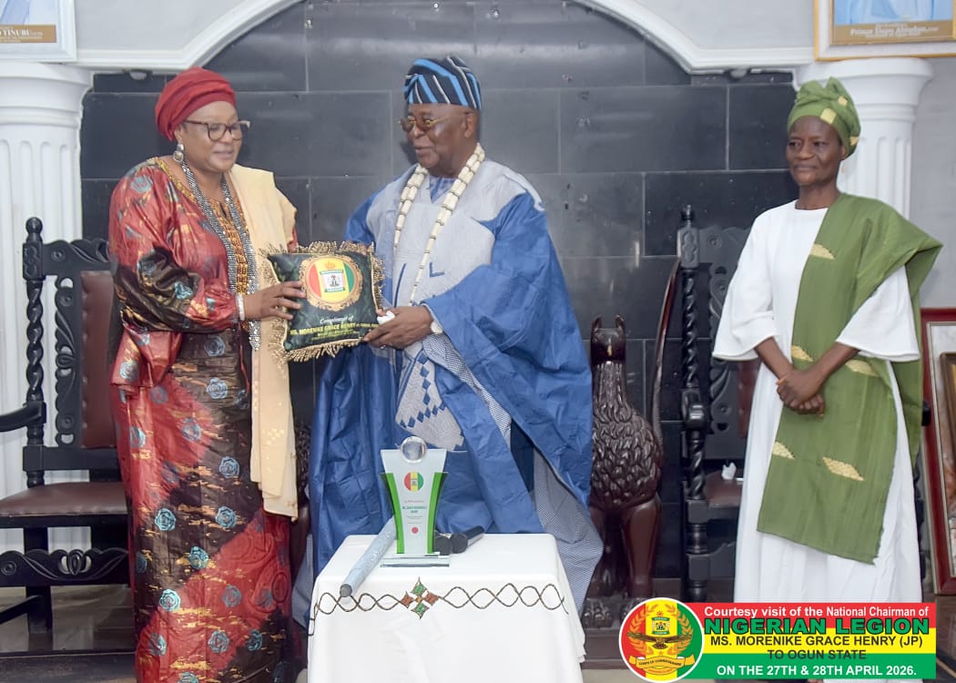 Nigerian Legion Honours Ogun Monarch, Seeks Stronger Support for Veterans