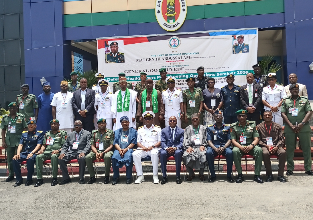 Defence chief calls for strategic shift in Nigeria’s peacekeeping engagements