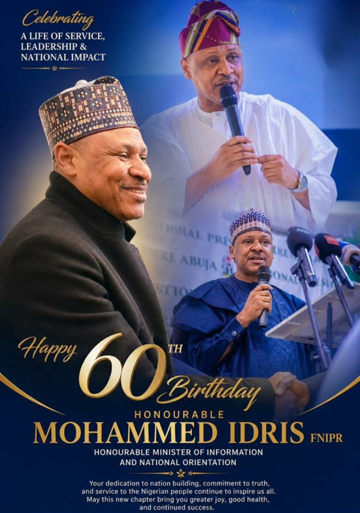60 Diamond Years: Mohammed Idris, Restorer of Trust in Public Communication