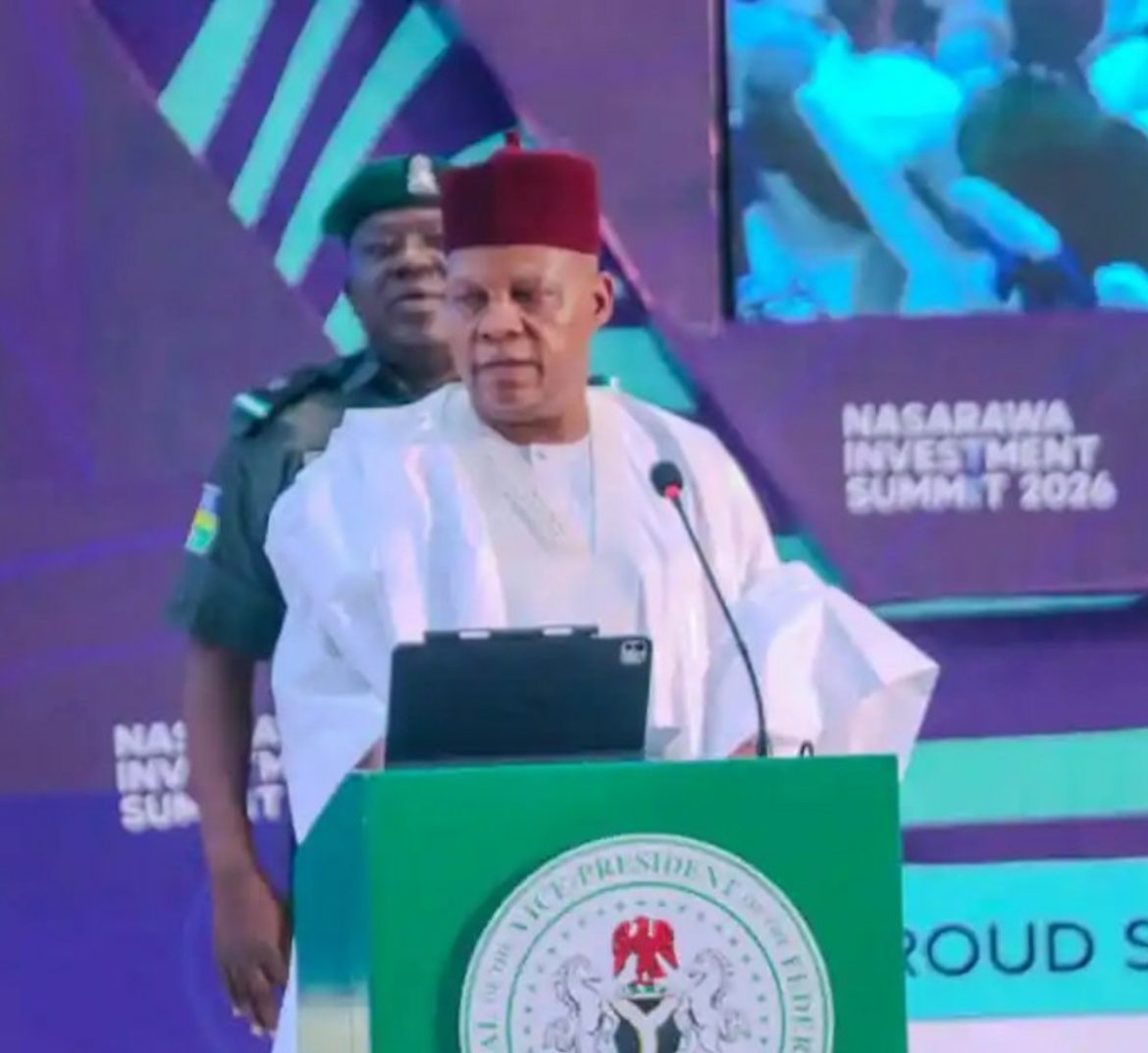 2027: VP Shettima endorses Wadada for Nasarawa governorship