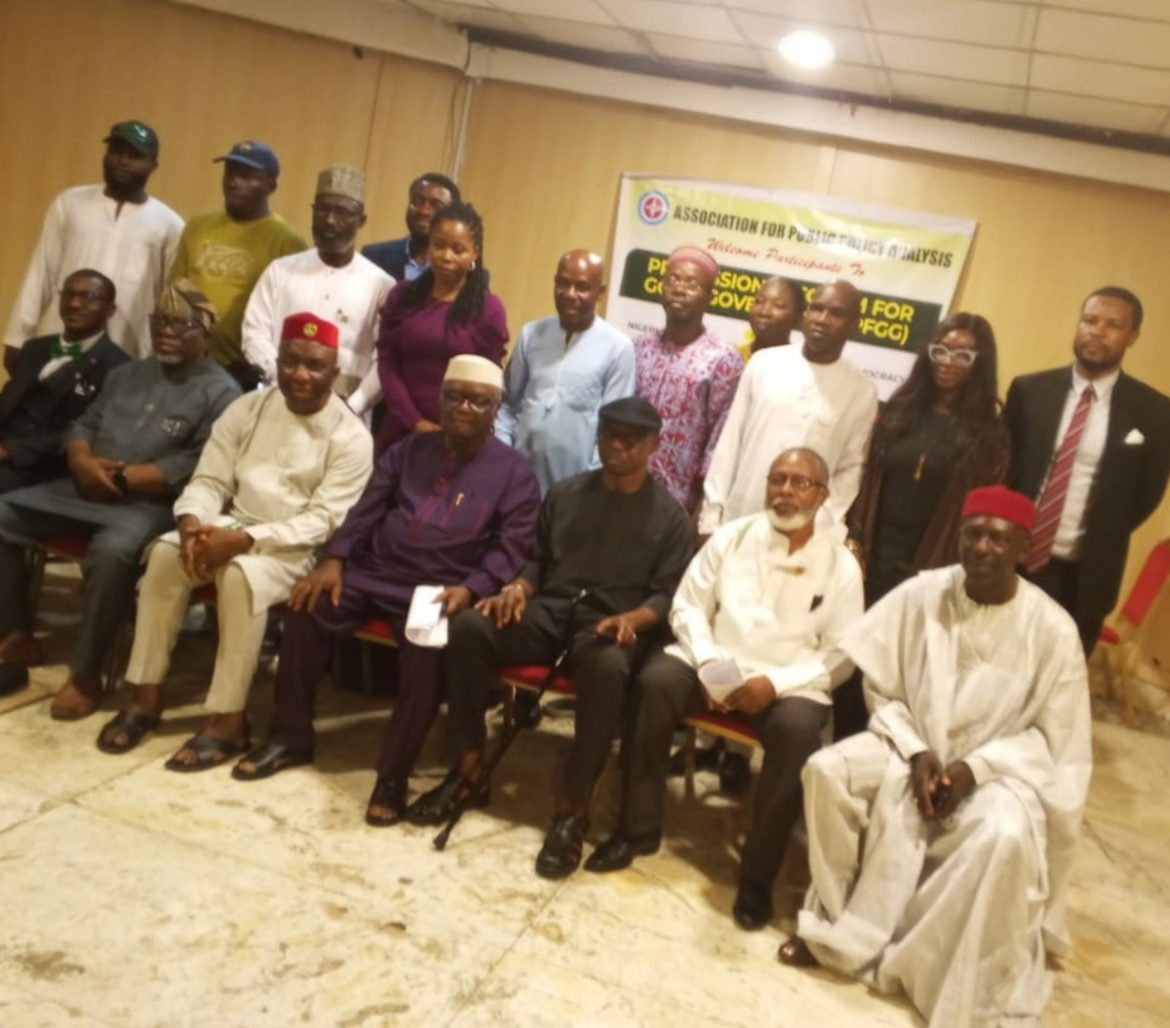Experts, professionals chart ways for good governance, sustainable democracy