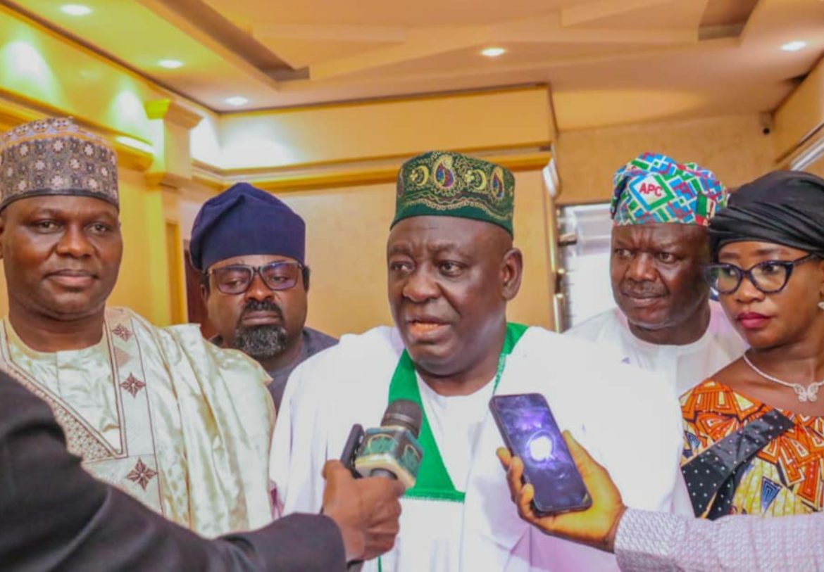 Nasarawa APC passes vote of confidence on Speaker of State Assembly Dr. Jatau over loyalty, support for party, Govt.