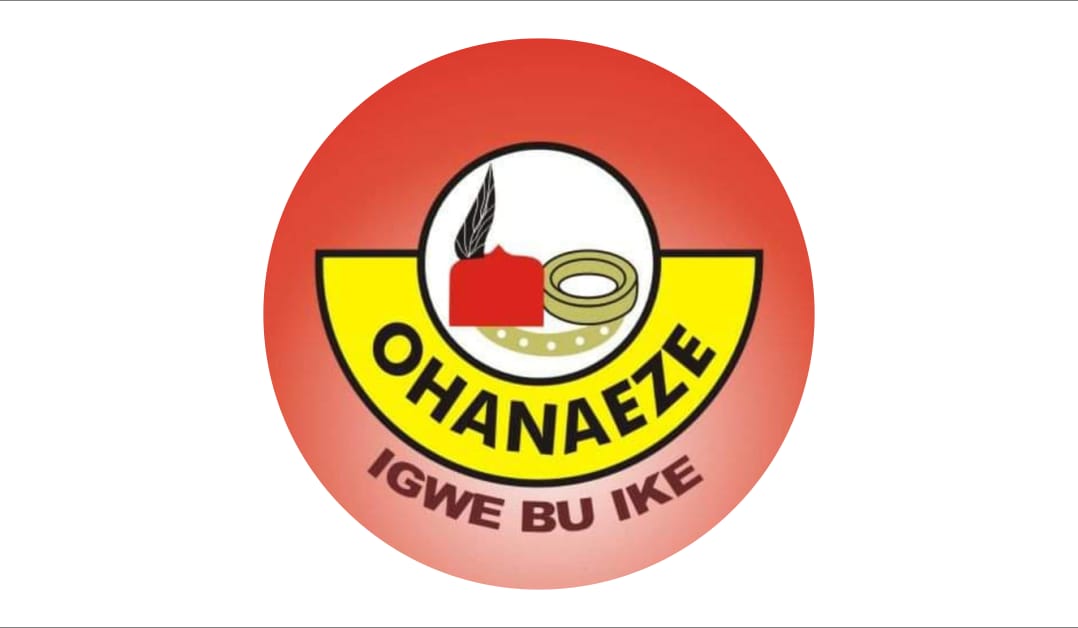 OHANEZE YOUTHS CAUTIONS GOV. ALEX OTTI OVER DIVISIVE STATEMENT ON IGBO POSITION, BACKS GOV. HOPE UZODINMA AND DR. IJEOMAH ARODIOGBU ON TINUBU’S 2027 RE-ELECTION