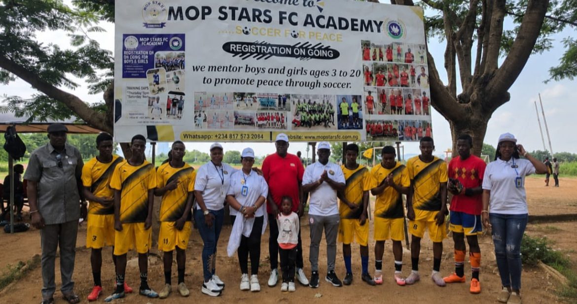 Soccer for Peace: MOP Stars FC thrash Lucky Stars FC 6-1 in friendly match