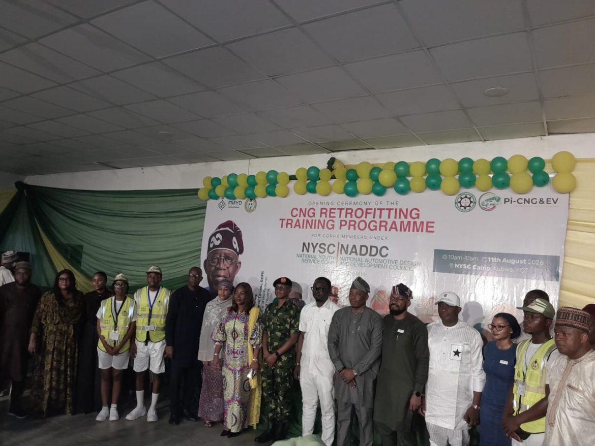 NADDC targets 1,000 corps members annually for CNG retrofitting training