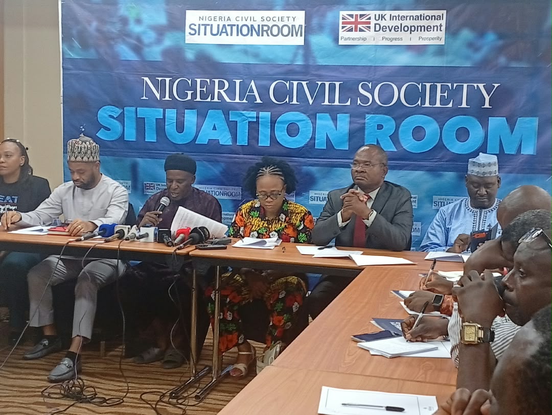 2027: Situation Room bemoans escalating threats to Nigeria’s democracy