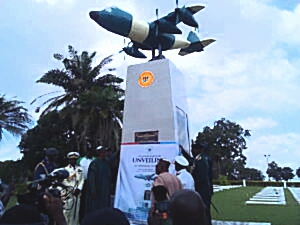 Foundation unveils cenotaph for fallen heroes 34 years after C-130 crash