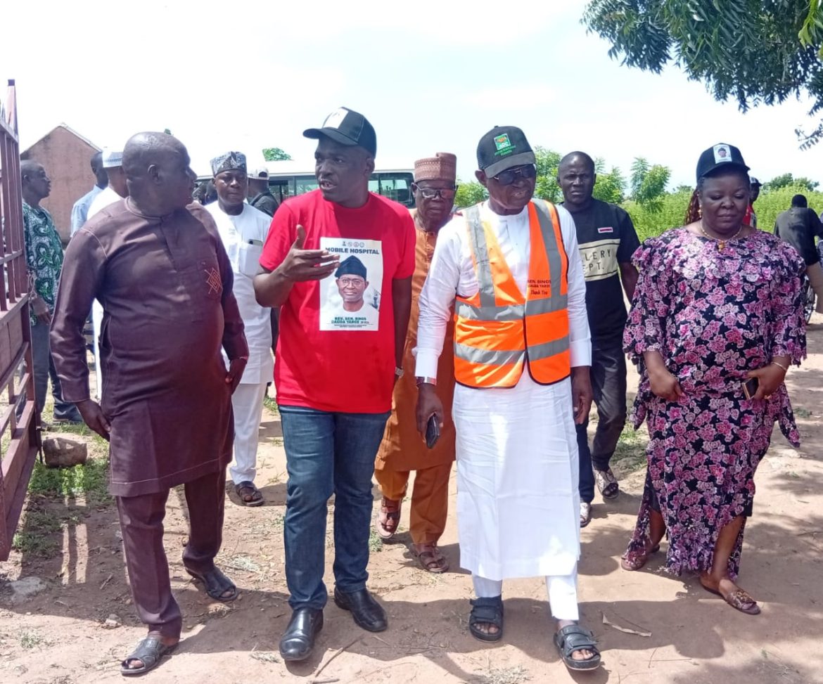 Sen.​‌‌⁠‍‌‍‍⁠⁠‍​​​‍‌‌‍‍‌​ Yaroe’s medical outreach treats 114,000 patients in rural Adamawa